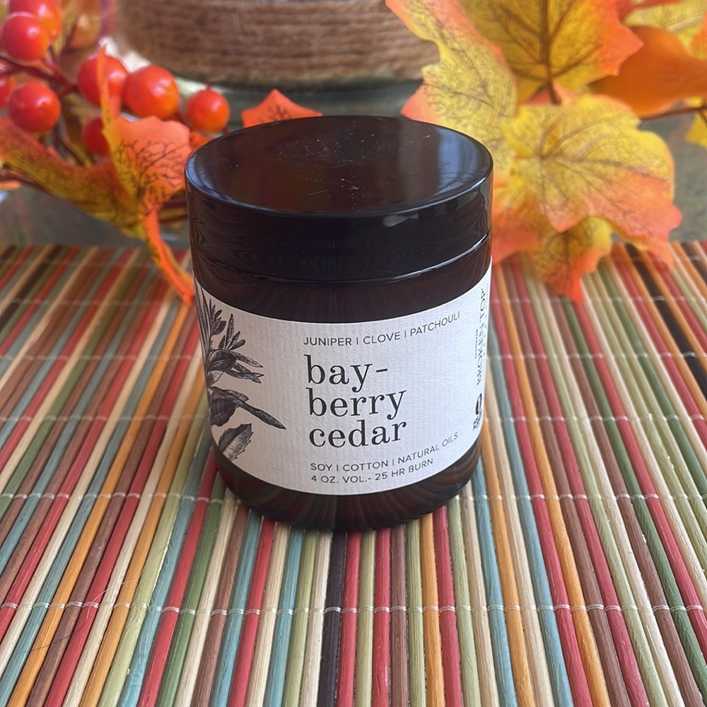 Bayberry Cedar Candle
